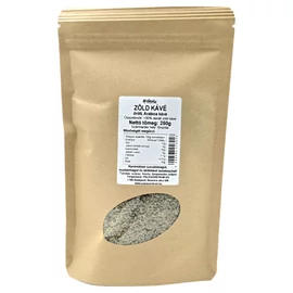 Paleolit 100% Zöld kávé őrölt 250 g – pörköletlen brazíliai arabica kávé klorogénsavban gazdag formulával