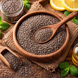 Paleolit fekete chia mag DUO 2×1 kg – növényi omega-3 forrás adalékmentes paleolit étrend magvak