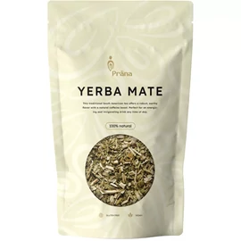 Prana Yerba Mate szálas tea 125 g-os kiszerelésben, dél-amerikai eredetű, enyhén füstös ízű tea mindennapi élénkítő ital készítéséhez.