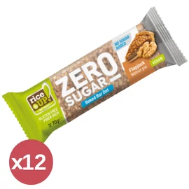 Rice UP! Zero Zabszelet dióval 12x70 g – gluténmentes, vegán, rostdús snack dióval