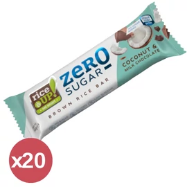 Rice UP! Zero Rizsszelet kókusz ízű tejcsokoládé kínáló 20X18 g