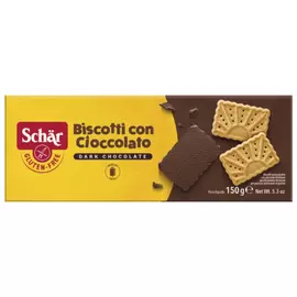 Schär Biscotti con Cioccolato csokioládés keksz 150 g  - Reform Nagyker