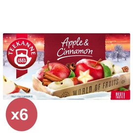 TEEKANNE Apple &amp;amp; Cinnamon almás fahéjas gyümölcstea csomag 6x