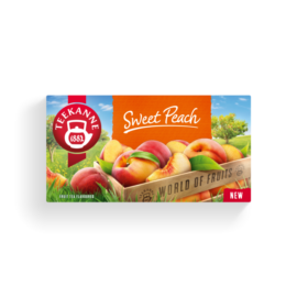 TEEKANNE Sweet Peach - őszibarack ízű gyümölcstea 