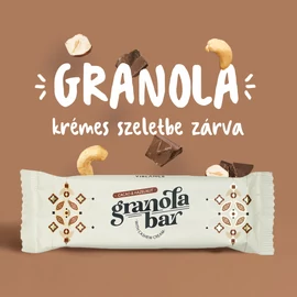 Viblance Kakaó &amp;amp; törökmogyoró granola szelet 55 g