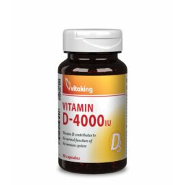 Vitaking D3-Vitamin 4000NE – 90 db – Natur Reform