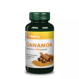 Vitaking Fahéj Kéreg Kivonat 375 mg - 90 db - Natur Reform