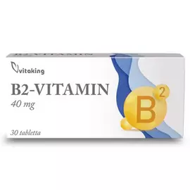 Vitaking B2 - Riboflavin 40mg - 30 db – Reform Nagyker