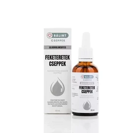 Bálint Cseppek Alkoholmentes Feketeretek cseppek 50 ml – máj- és emésztéstámogató természetes kivonat