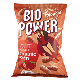 Biopont Extrudált kukorica, valódi eperporral, gluténmentes 70 g
