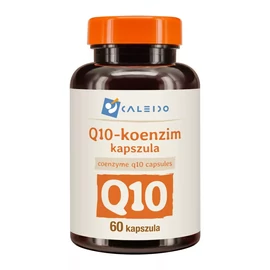 Caleido Q10 koenzim kapszula 60 db, 200 mg CoQ10 tartalommal, kapszulás étrend-kiegészítő napi használatra