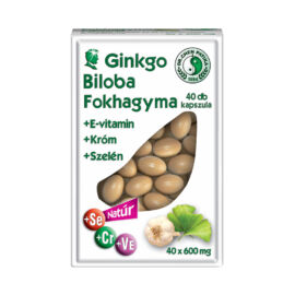 Dr. Chen Ginkgo biloba és fokhagyma kapszula - 40 db