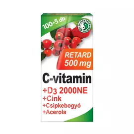 Dr. Chen C-vitamin 500mg retard+D3+acerola tabletta - 105 db - Reform Nagyker