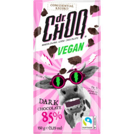 Dr. Choq - Vegán 85% étcsokoládé tábla 150 g - Reform Nagyker