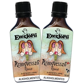 EzerJóFű Aranyvessző+ vese-máj komplex kivonat DUO 2×50 ml-es csomag
