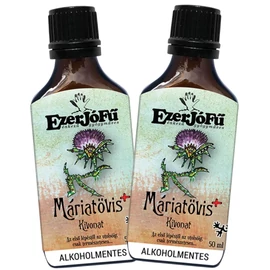 EzerJóFű Máriatövis+ máj-epe komplex kivonat DUO 2×50 ml-es csomag