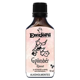 EzerJóFű Gyömbér kivonat 50ml alkoholmentes, növényi glicerinnel