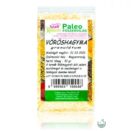 Szafi Reform paleo vöröshagyma granulátum 50 g