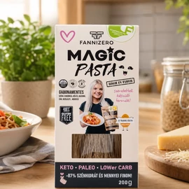 FANNIZERO Cérnametélt Magic Pasta kínáló 12×200 g gluténmentes gabonamentes low carb száraztészta
