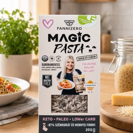 FANNIZERO Orsó Magic Pasta kínáló 12×200 g gluténmentes gabonamentes low carb száraztészta