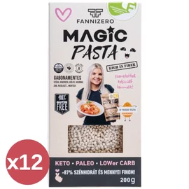 FANNIZERO Tarhonya Magic Pasta kínáló 12×200 g gluténmentes gabonamentes low carb száraztészta