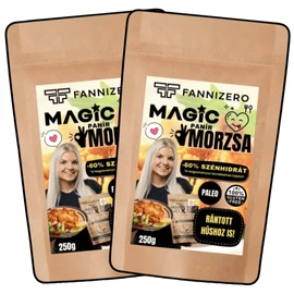 FANNIZERO Magic Morzsa 60% szénhidrátcsökkentett panírmorzsa DUO 2x250 g