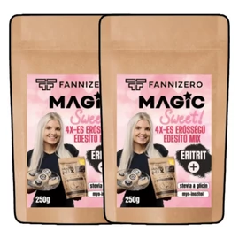 FANNIZERO Magic Sweet 4x édesítő DUO 2x250 g csomagolás