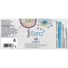 Freyagena Nigella SIFOX 60 db – Feketekömény-olaj kapszula antioxidáns és immunerősítő hatással