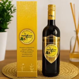 Herbafulvo Essencia Prémium papaya csomag 6x750 ml étrend-kiegészítő ital