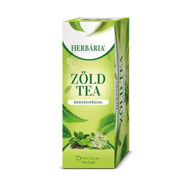 Herbária Zöld tea bodza 