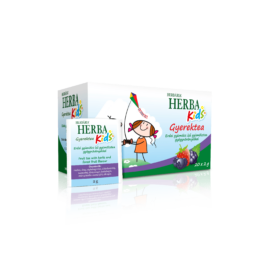 Herbária Herba Kids Málna ízű gyümölcstea gyógynövényekkel - Natur Reform