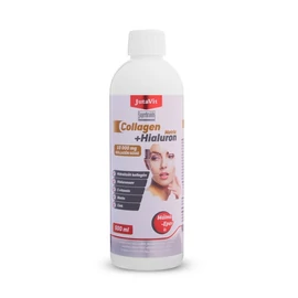 JutaVit Collagen + Hialuron Matrix – Eper-málna íz 500 ml
