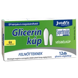 JutaVit Glicerin kúp felnőtteknek - 12 db