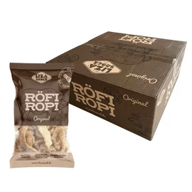 Liza Snack Röfi ropi 28x40 g, proteinben gazdag, keto-barát ropogtatnivaló