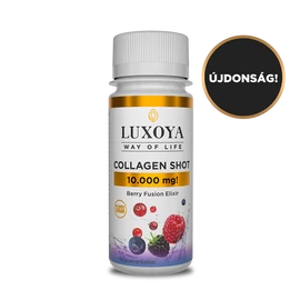 LUXOYA COLLAGEN SHOT 10.000 mg FOLYÉKONY KOLLAGÉN 60 ml, Erdei gyümölcs ízű