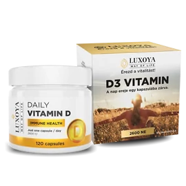 LUXOYA D-Vitamin 2600 NE - 120 db 