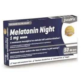 JutaVit Melatonin Night 1mg - 50 db