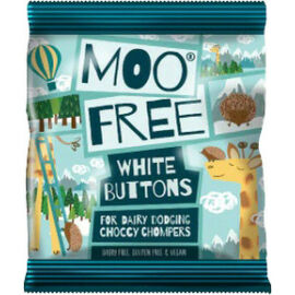 Moo Free Tejmentes fehér csokoládé cseppek 25 g - Reform Nagyker