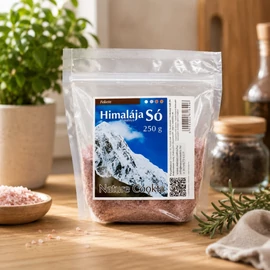 Nature Cookta himalája fekete kristálysó 250 g vegán tojáspótló só