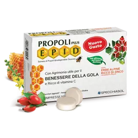 Natur Tanya® S. EPID® propoliszos szopogatós tabletta alpesi növénnyel, cinkkel, C-vitaminnal 20 db