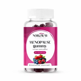 NORaWAY Menopause gummy 60 db cukormentes erdei gyümölcsös menopauza komplex gumivitamin