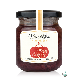 Kanálka Meggy chutney - kézműves prémium hagymalekvár (gluténmentes) 195 g