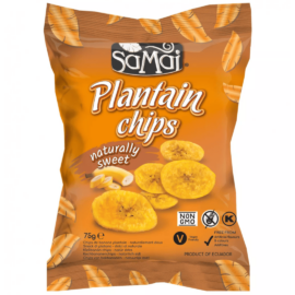 Samai Plantain chips natúr édes 75 g - Reform Nagyker