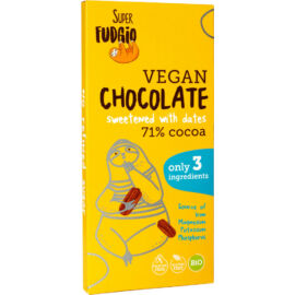Super Fudgio Bio Vegán 71% étcsokoládé (gluténmentes) 80 g - Reform Nagyker