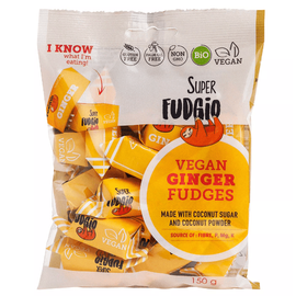 Super Fudgio Bio Tejmentes gyömbér ízű karamella 150 g
