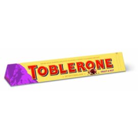Toblerone Svájci Tejcsokoládé mazsolával, mézzel és mandulával 100 g