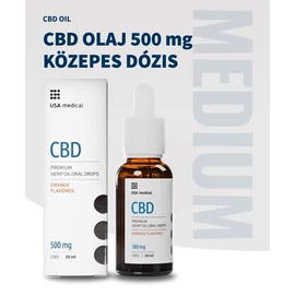 USA medical CBD Olaj 500 mg - 30 ml – Natur Reform