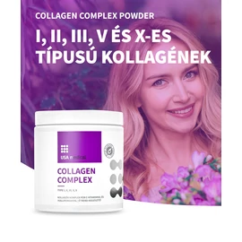 USA medical Collagen Complex – I, II, III, V &amp;amp; X – kollagén por 240 g