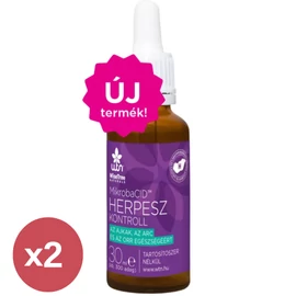 WTN MikrobaCID™ Herpesz kontroll DUO 2x30 ml természetes megoldás herpeszre