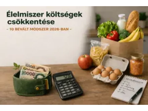 10 módszer az élelmiszer költségek csökkentésére 2026-ban